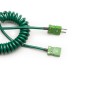Cable extensible para sondas Termopar Tipo K, 1m