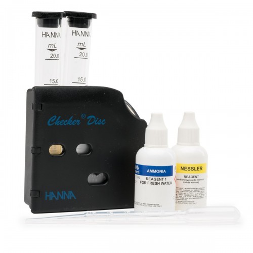 Test Kit Amoníaco (NH3-N) agua dulce (0,0 a 3,0 mg/ L) 100 test