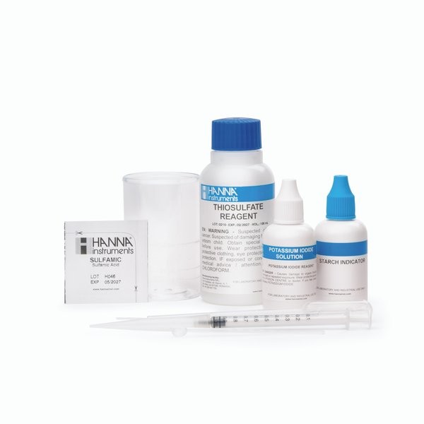 Test Kit Cloro Total (10 a 200 mg/ L) 100 test